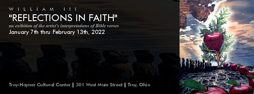 Reflections in Faith exhibit at Hayner Cultural Center in Troy, Ohio