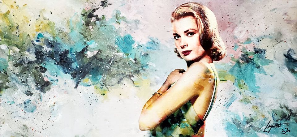 'Grace Kelly' painting by artist, William III