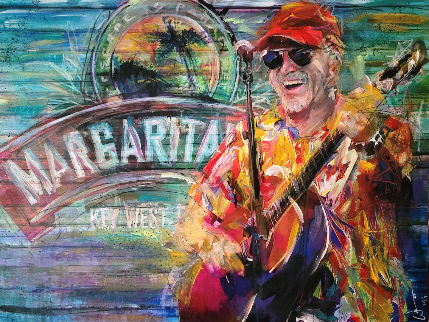 'Margaritaville' (Jimmy Buffet) painting by aritst, William III