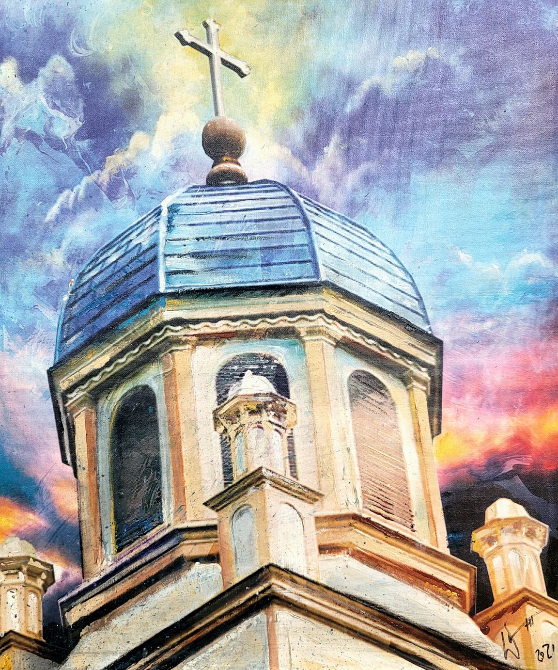 "UD Chapel" painting by artist, William III